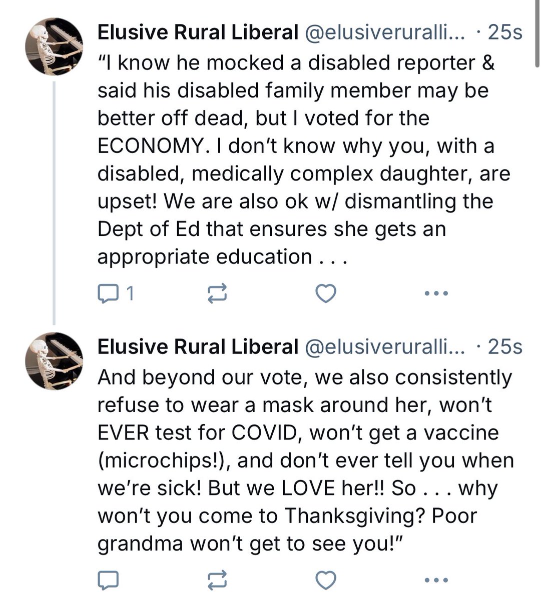 The Elusive Rural Liberal tweet media