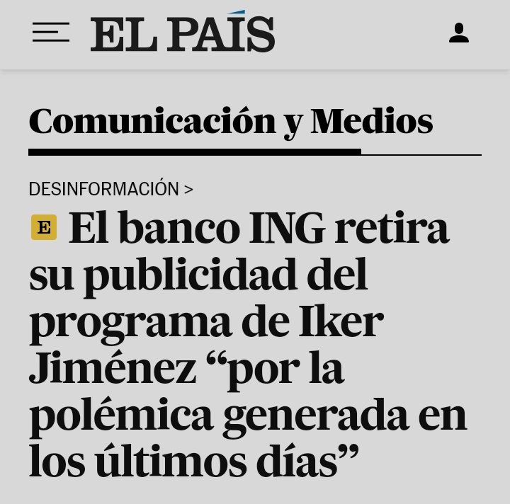 Mr_Jones_k's tweet image. "Somos el banco no banco y aquí siempre serás libre de opinar"

Pues opino que os podéis ir a la mismísima mierda.

#BoicotING