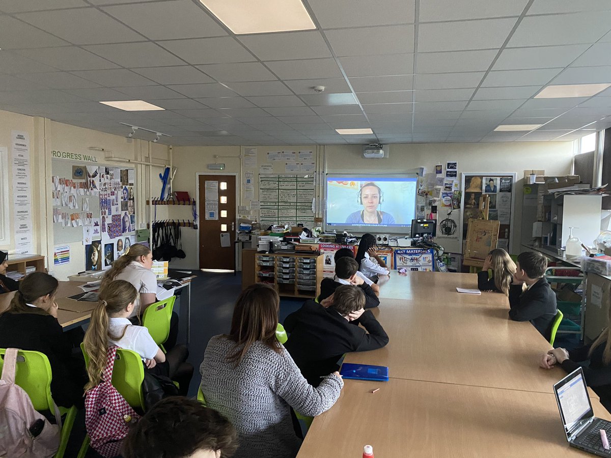 dept_art's tweet photo. 🌍🎨Class 1.1 engaged with a DYW Live session today and learned about the textile design industry🌍🎨
#BACareersWeek2024 #creativepathways

@BellshillW https://t.co/CE7xrXzafA