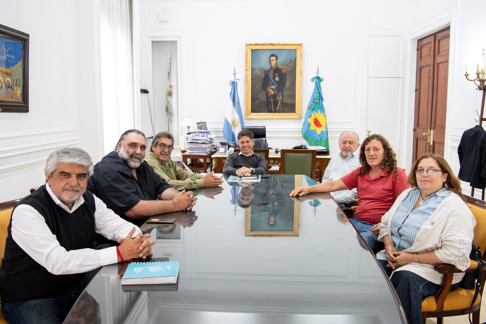 Las CTA se reunieron con intendentes del Conurbano Bonaerense para sumarlos a la movilización que diseñan contra la gestión Milei