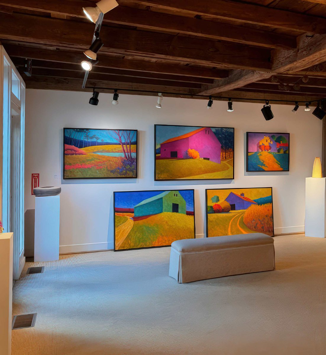 peterbatchelder's tweet photo. New, recently delivered work beautifully displayed (as always!) @powersgallery in Acton, MA. Many thanks to Larry and Evelyn!
.
#artgallery #actonma #fineartgallery #art #artist #artwork https://t.co/KWmYvnfJsl