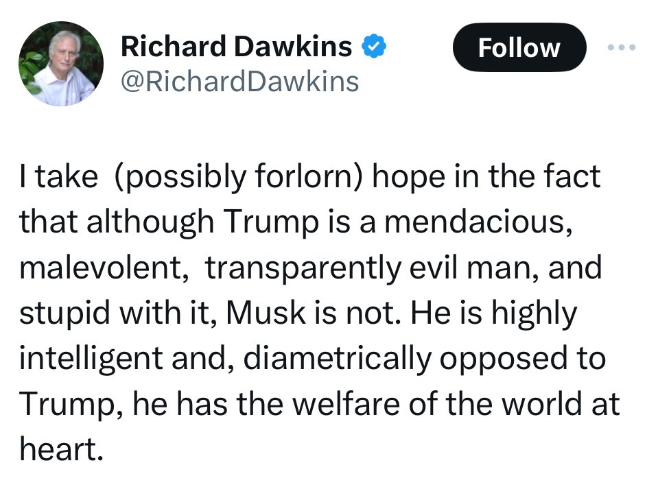 When you’ve made a career out of not believing in god and wind up believing something even more fanciful:
