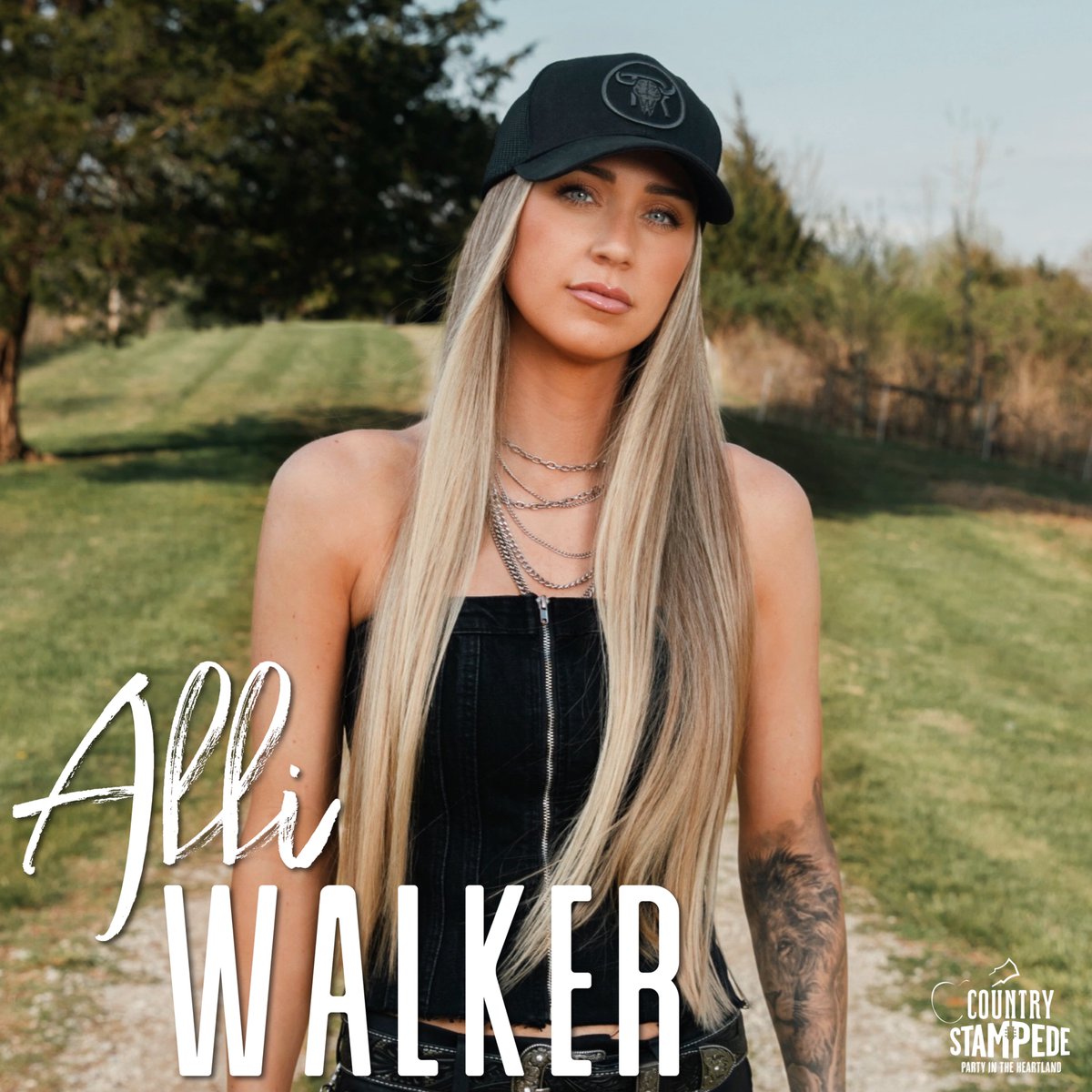 🎶 We’re thrilled to welcome *Alli Walker* to the 2025 Country Stampede lineup! Known for her heartfelt lyrics and powerful performances, Alli brings an unforgettable energy to the stage. 🌟Ready for nonstop fun? Grab your tickets at countrystampede.com/tickets✨ #CountryStampede2025