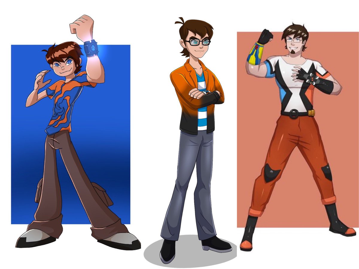 Three different #Ben10, three different timelines, same universe

Art by <a href="/Hirano_Yachemi_/">✨ 𝐘𝐀𝐂𝐇𝐄𝐌𝐈 𝐇𝐈𝐑𝐀𝐍𝐎 😈</a> commission by me