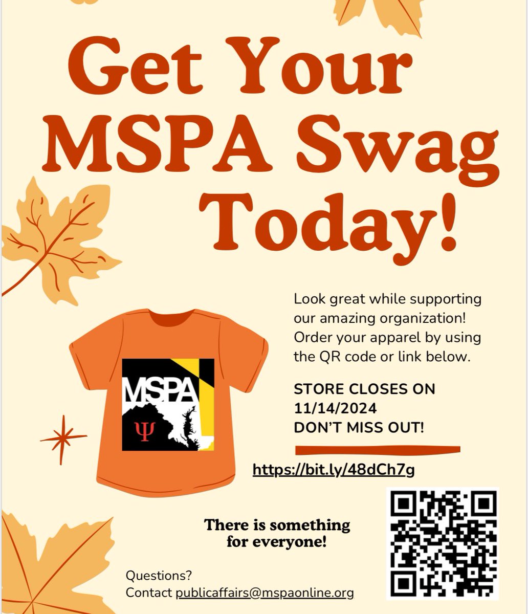 What better time to stock up on psychology gear than NSPW? Only 2 days left until the deadline for our MSPA fundraiser! Order today!