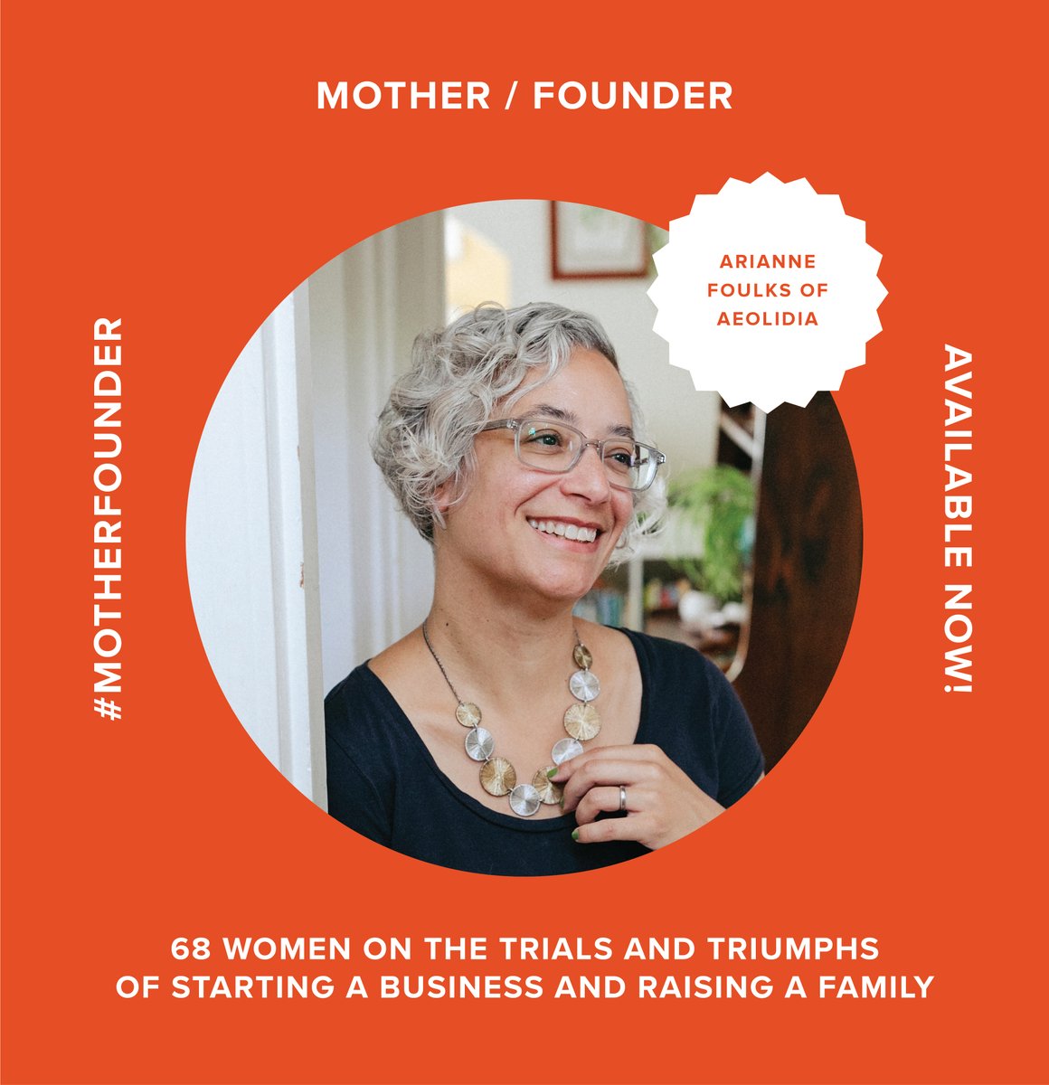 I’m proud to be featured in the Mother / Founder book! Thanks, Amanda Jane Jones and Jennifer Fernandez. What an honor! 

#motherfounder 
<a href="/amandajanejones/">amandajanejones</a> 
@jenfernand 
<a href="/mother/">Surely you know.</a>.founders 
@artisan_books