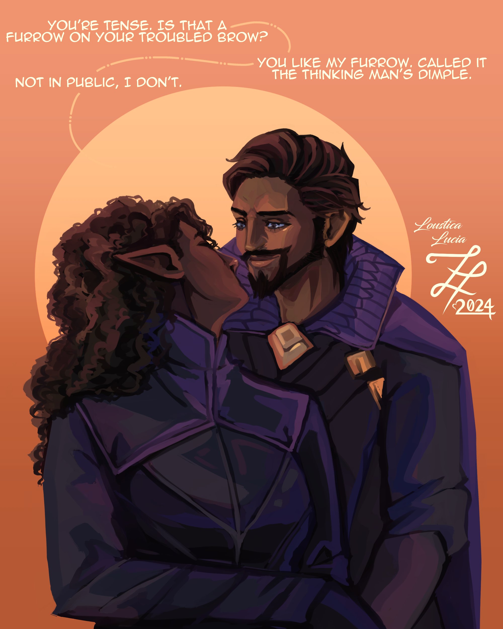 ✨️Lou🖤🤍💜 Veilguard Brainrot on X: &ldquo;Teia: You&rsquo;re tense. Is 