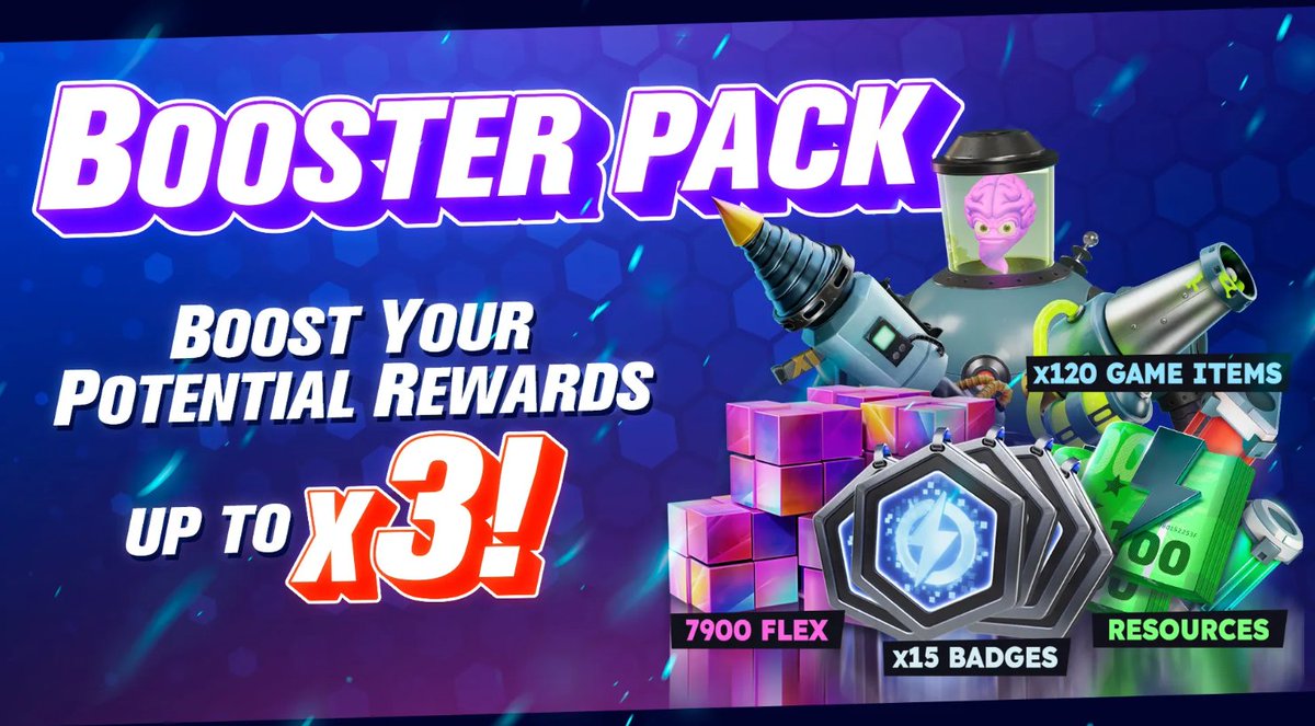 OpenLoot's tweet photo. Wondering what’s inside the @BossFightersX Booster Pack? 🤔

Here’s what you’ll get:

✨ 15x Disposable Badges
✨ 120 in-game items
✨  7900 FLEX
✨  40,000 CASH, plus Variators and Reinforcers

Next sale drops on November 14th with an amazing 240% value boost! ⚡ 

Supplies are STRICTLY limited—don’t miss out!
👉 https://t.co/kk4yd8yGZX