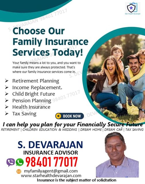 licdevarajan's tweet image. For Life Insurance &amp;amp; other Insurance related Services 
Ct Devarajan 098401 77017
#jeevanlabh #JeevanUmang #jeevanutsav #terminsurance #familyprotection