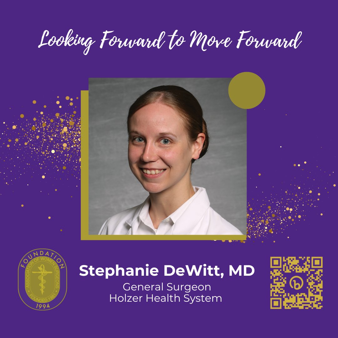 WomenSurgeons's tweet photo. The #AWSFoundation is pleased to present the next installment in our "Looking Forward to Move Forward" Series! Thank you to Dr. Stephanie DeWitt for sharing her thoughts on mentorship, AWS, and her hopes for the future of surgery.
#lookingforward #movingforward #womensurgeons https://t.co/SXrYkyI5Xr