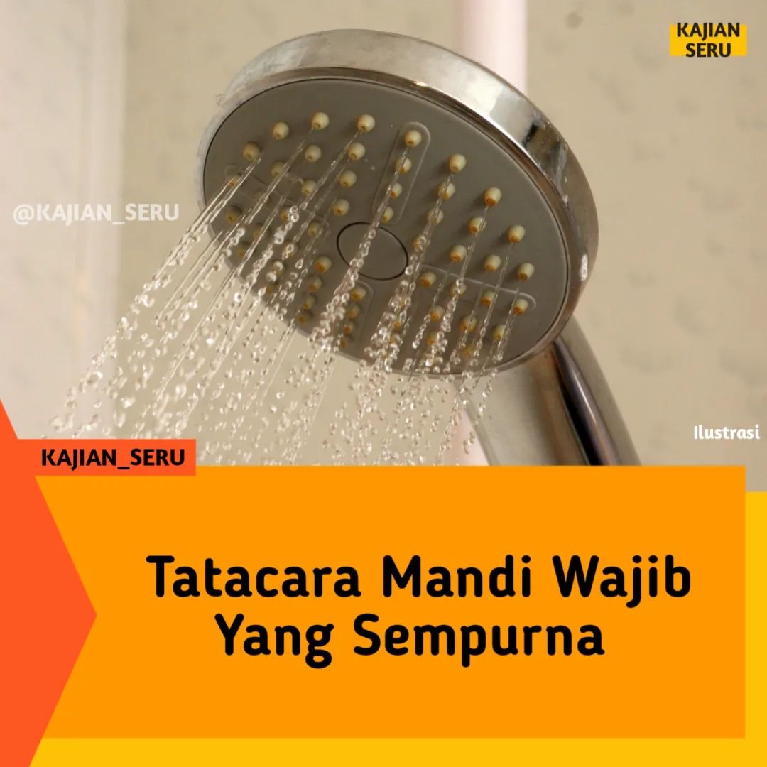 Tata cara mandi wajib yang sempurna✨

A-thread
