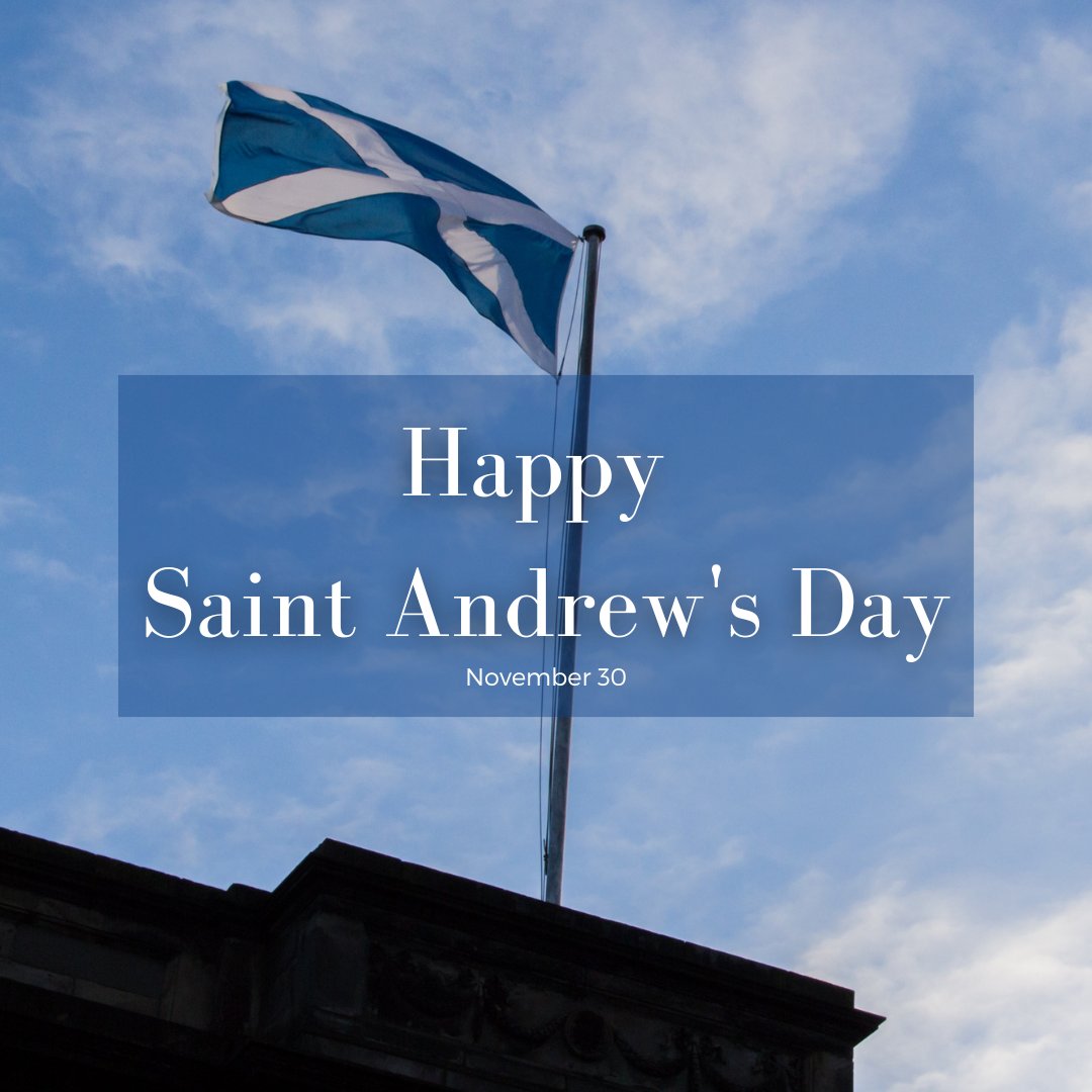 Happy Saint Andrews Day! Did you know: Saint Andrew's Day is Scotland's national day! Robert Louis Stevenson was a proud Scotsman who loved his country, its history, and its legends. #SaintAndrewsDay is the feast day of Saint Andrew the Apostle, the patron saint of Scotland.