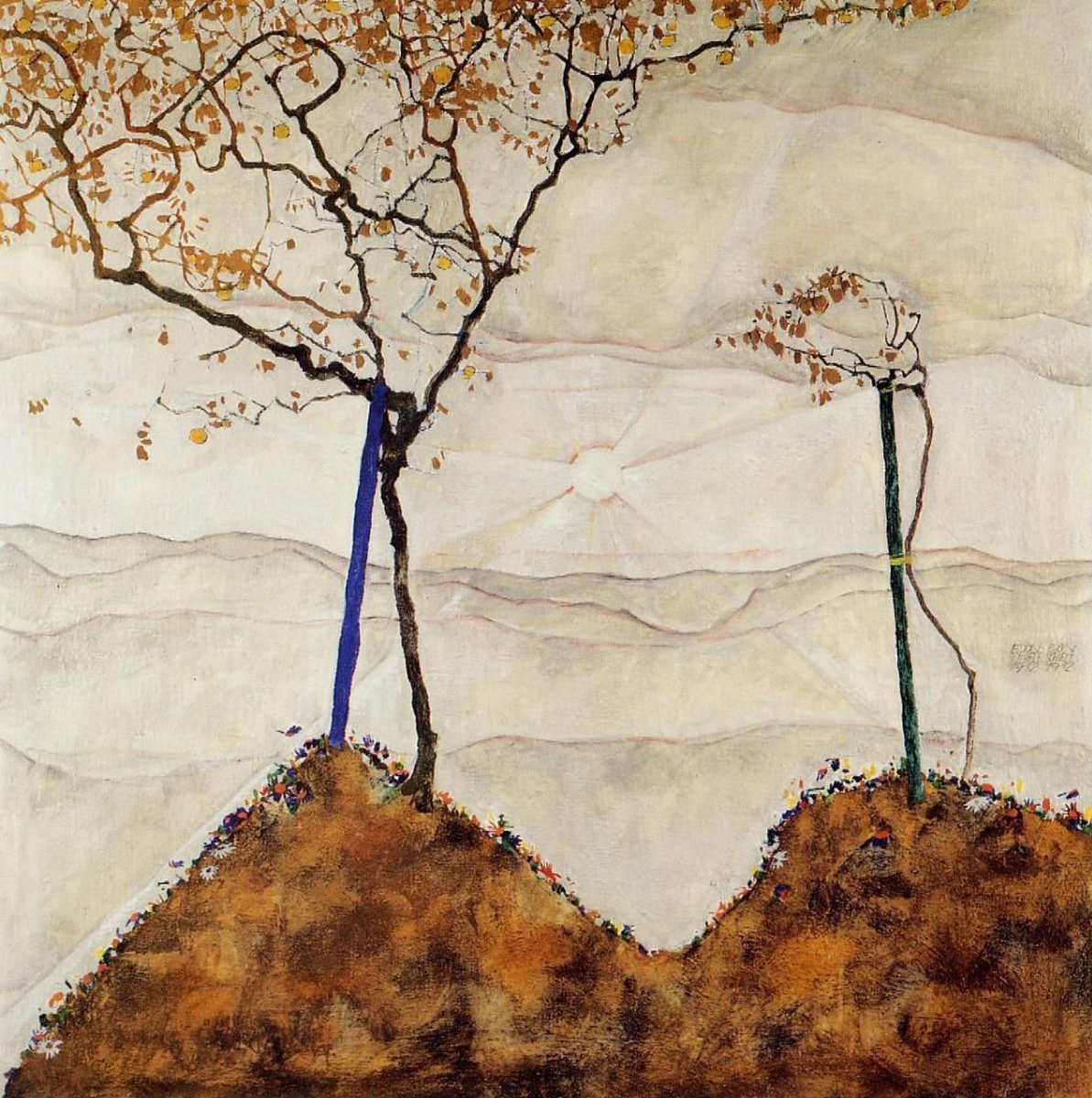 fuiunaosa's tweet photo. Secuencia de otoños de Egon Schiele (1890-1918) https://t.co/O12rQ2j9eB