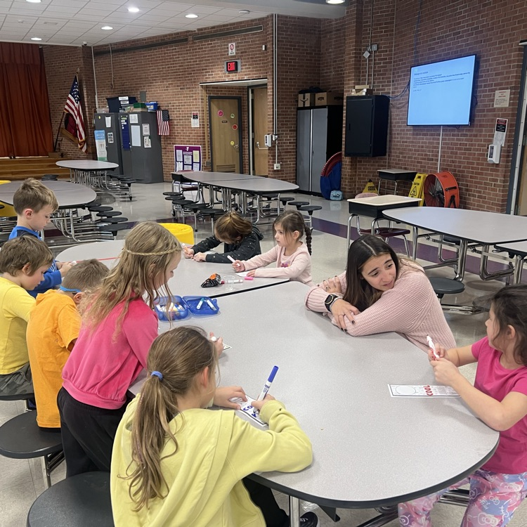 FricanoPrimary's tweet photo. Congratulations to our October Students of the Month! ♥️🩶These students were celebrated for their hard work in showing expected behaviors in October! They completed a community service project today to spread kindness in our library with special bookmarks. https://t.co/JDGYYDKEE2