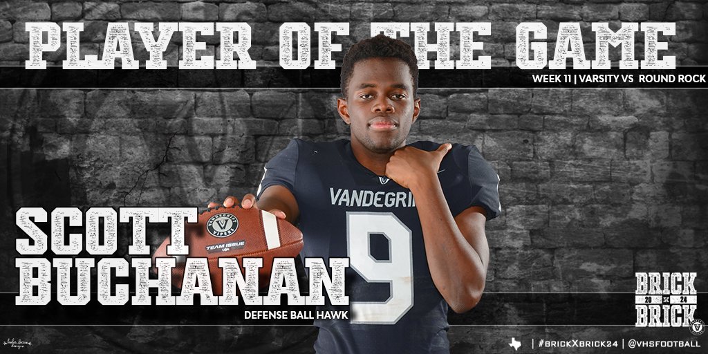 Vandegrift Football tweet media
