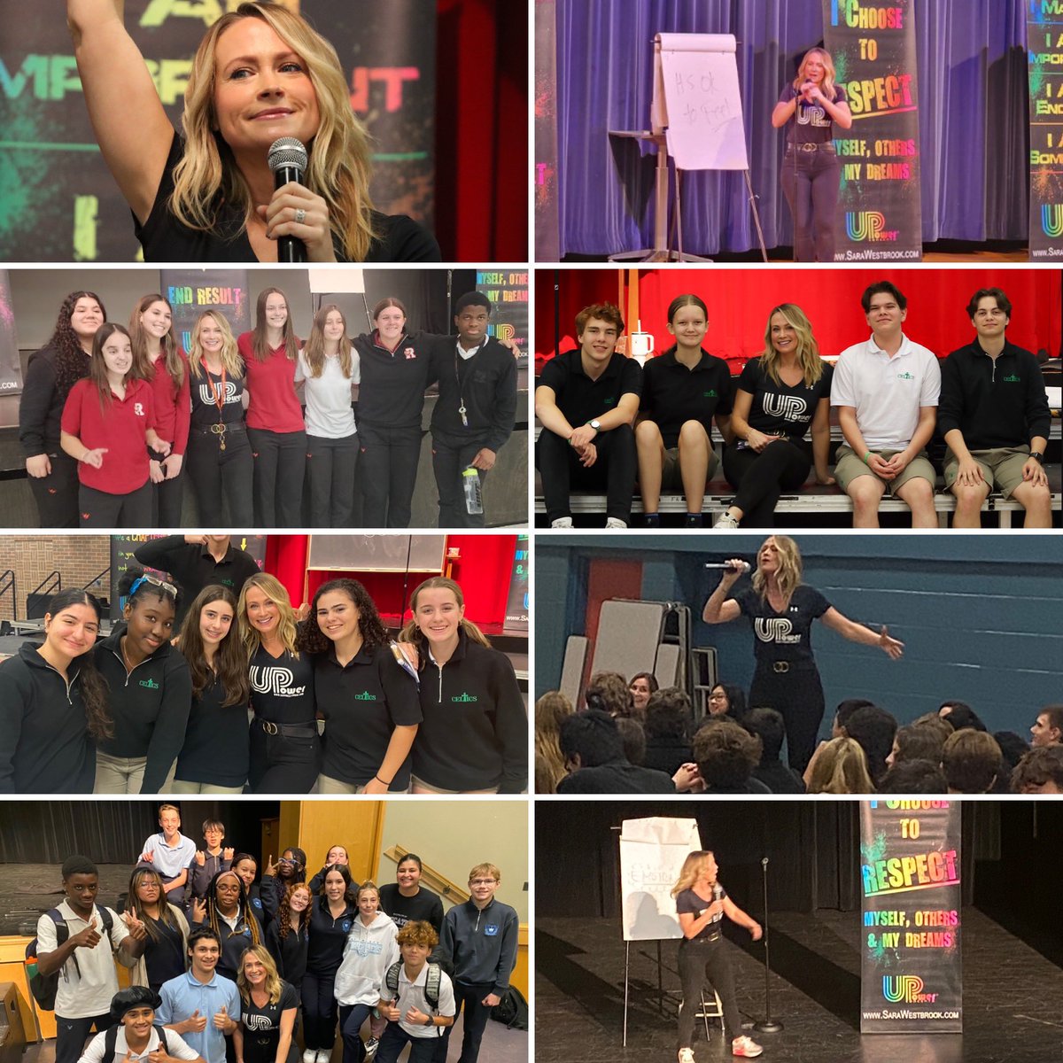 Sara Westbrook (@sarawestbrook) on Twitter photo This past week has been Awesome!! I had the pleasure to present at amazing schools w/ wonderful students/staff!
I luv when I go to schools that are passionate about #resilience well-being!
<a href="/St_Marys_Kitch/">Jerome The Eagle</a>Ā
<a href="/StDavidCeltics/">St David Catholic Secondary School</a> @ResCS <a href="/MonDoyleCSS/">Monsignor Doyle</a>
<a href="/StBenedictCSS/">St. Benedict C.S.S.</a>
<a href="/WaterlooCDSB/">Waterloo Catholic DSB</a> This past week has been Awesome!! I had the pleasure to present at amazing schools w/ wonderful students/staff!
I luv when I go to schools that are passionate about #resilience well-being!
<a href="/St_Marys_Kitch/">Jerome The Eagle</a>Ā
<a href="/StDavidCeltics/">St David Catholic Secondary School</a> @ResCS <a href="/MonDoyleCSS/">Monsignor Doyle</a>
<a href="/StBenedictCSS/">St. Benedict C.S.S.</a>
<a href="/WaterlooCDSB/">Waterloo Catholic DSB</a>