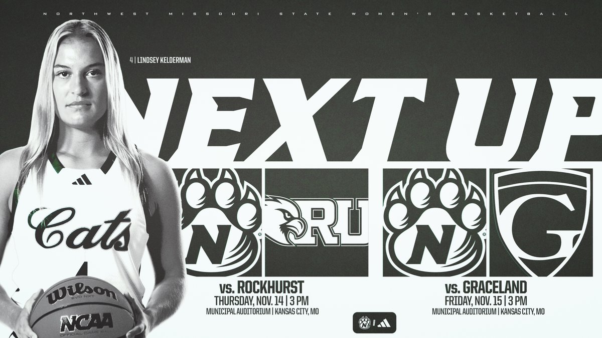 WBB PREVIEW ||| NORTHWEST AT BEARCAT/GORILLA CLASSIC

The Northwest Missouri State women's basketball team will continue its non-conference schedule this week against Rockhurst at 3 p.m., on Thursday, Nov. 14, and Graceland at 3 p.m., on Friday, Nov. 15, at Municipal Auditorium