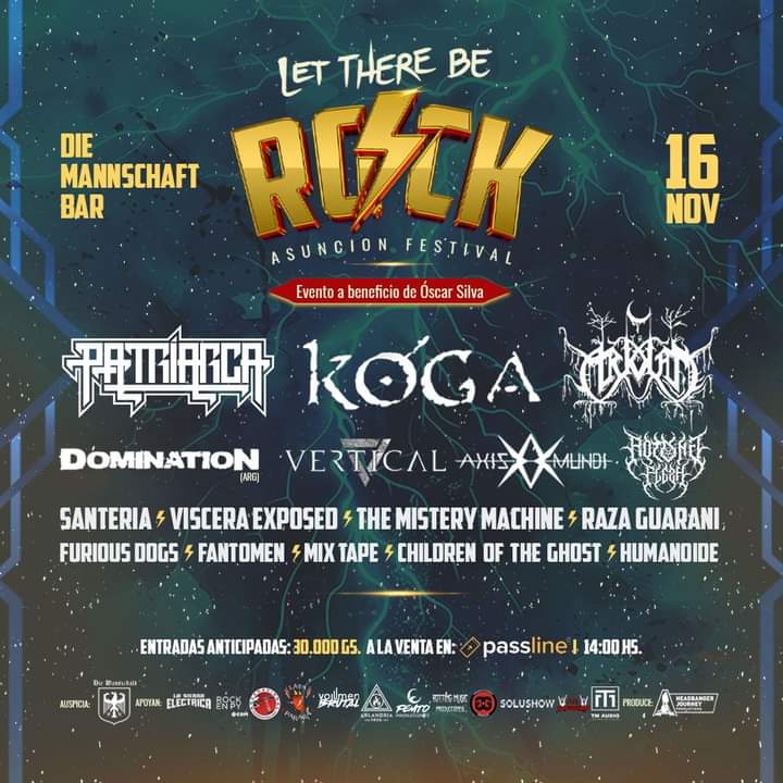 Este sábado 16 de noviembre 🔥
#rnpyradio #rocknacionalparaguayo #Apoyaelartenacional #apoyaloseventosnacionales