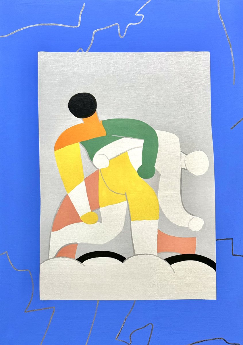 個展「FLOATERS」11日目(〜11/17)です。昨日までにお越しくださった皆様、本当にありがとうございました🙏引き続き、会場は大阪市中央区平野町の書店FOLK old book storeさん@FOLKbookstore 地下1階です。展示は今週いっぱい次の日曜日が最終日になります。展示作品から趣味ゴリゴリ🦍な絵を2枚。