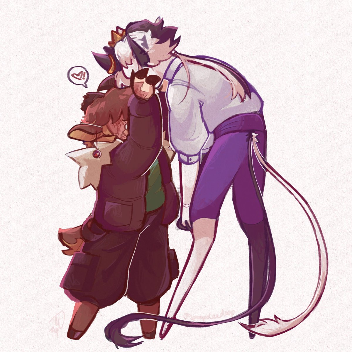 spoopdeeedoop's tweet photo. need a boyfriend except hes not my boyfriend and hes just some weird guy i drag around with me everywhere

#dsmp #dsmpfanart #beeduo https://t.co/GAOiTDi3fj