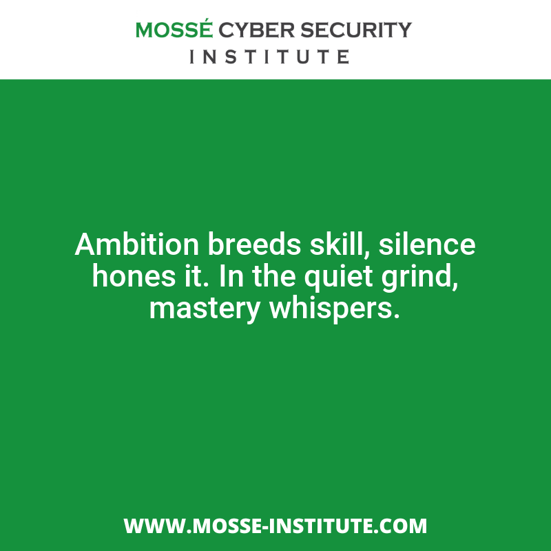 Mossé Cyber Security Institute tweet media