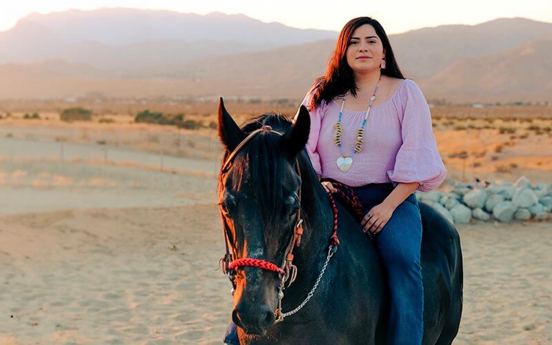 Meet Kenya Perezgil, an Indigenous advocate and future equine therapist. 
As president of the Inter-Tribal Student Council, she's dedicated to preserving Native culture and promoting healing through horseback riding. 
👉Learn about her journey: bit.ly/4hE8HfD