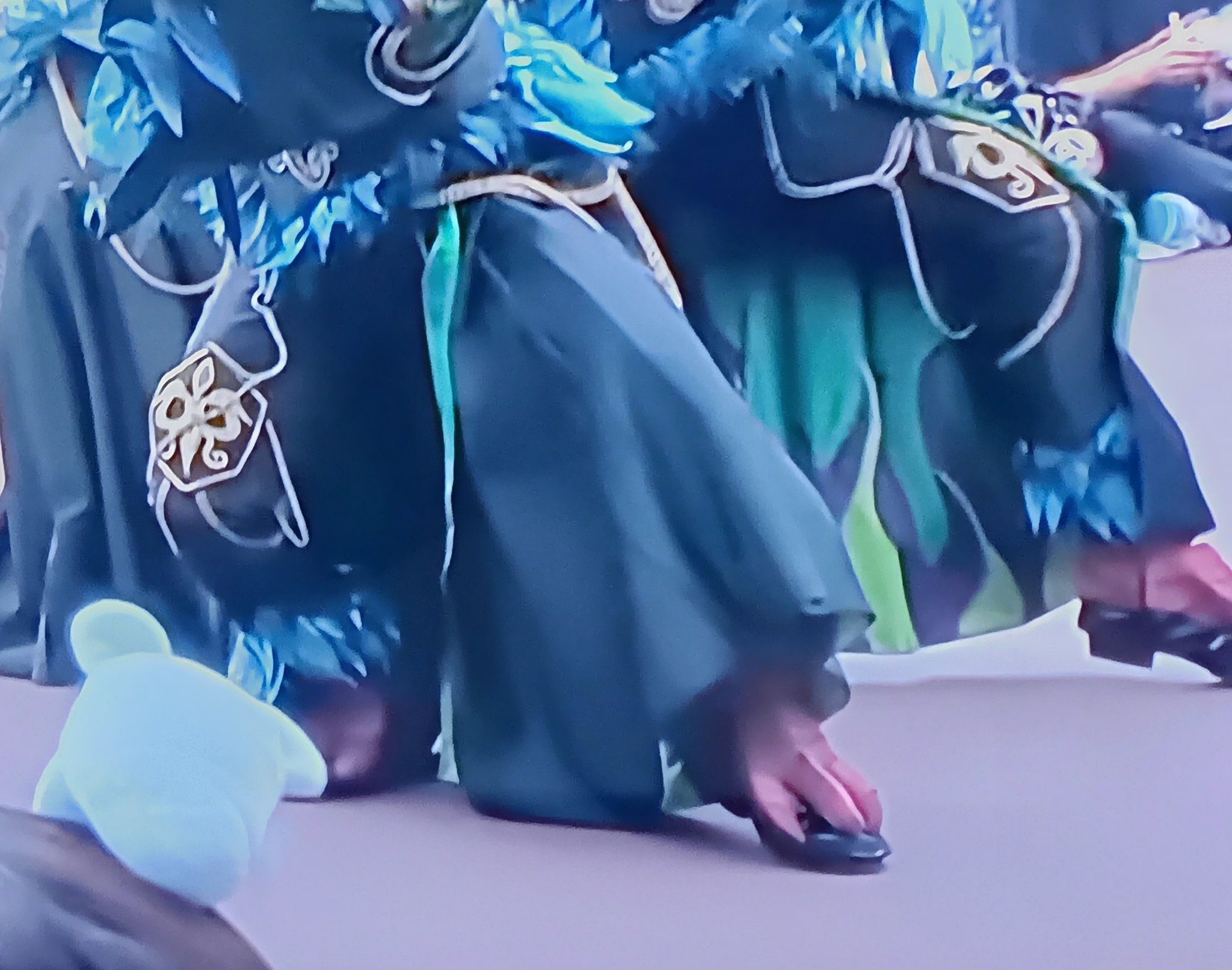 み*読様 カラスダンサー お友達のお友達(ややこしい)と横で見てて かわいい👶連れてたから うち