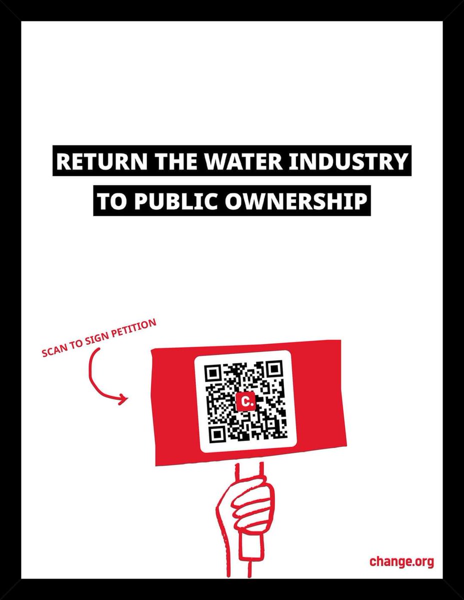 SOSWhitstable's tweet image. Help us reach 300,000 signatures 🌊
change.org/nationalise-wa…
Click here ⤴️
Or
Scan here ⤵️