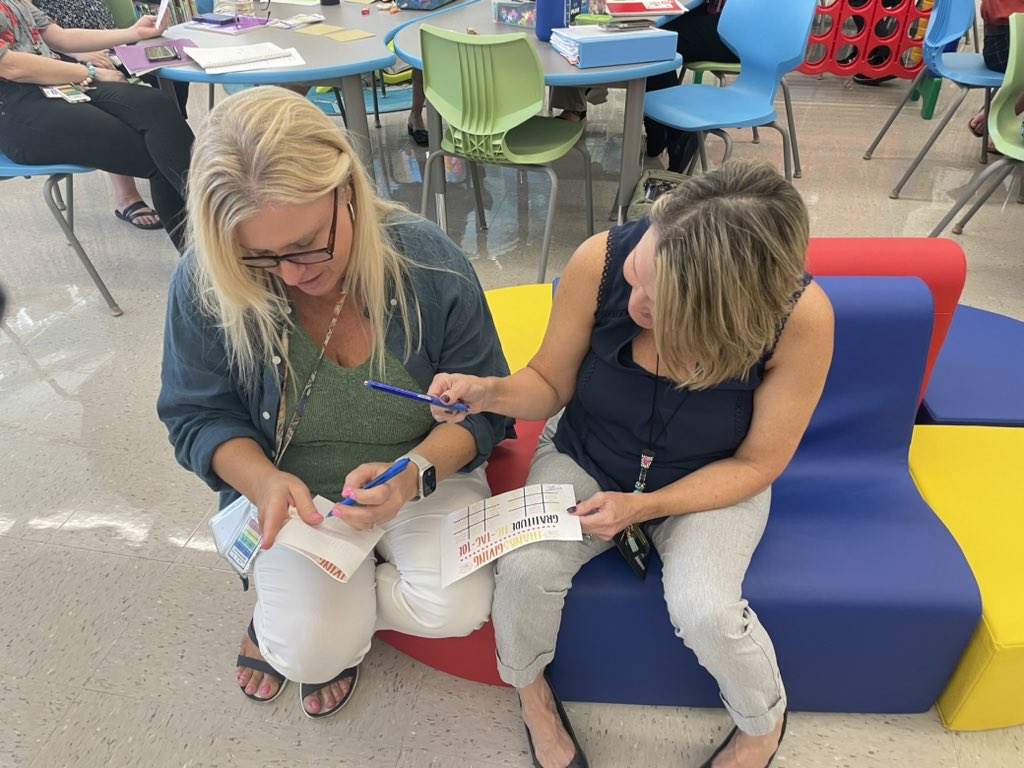 Anita Ventura (@msventura77) on Twitter photo Thankful Tic Tac Toe! Who says faculty meetings have to be boring??? Continuing to build relationships within the staff! ❤️ <a href="/LowryElementary/">Lowry Elementary</a> <a href="/LowryLeopards/">Lowry Elementary PTA</a> <a href="/HillsboroughSch/">Hillsborough Schools</a> <a href="/HCPSELRegion2/">HCPS Elementary Region 2</a> Thankful Tic Tac Toe! Who says faculty meetings have to be boring??? Continuing to build relationships within the staff! ❤️ <a href="/LowryElementary/">Lowry Elementary</a> <a href="/LowryLeopards/">Lowry Elementary PTA</a> <a href="/HillsboroughSch/">Hillsborough Schools</a> <a href="/HCPSELRegion2/">HCPS Elementary Region 2</a>