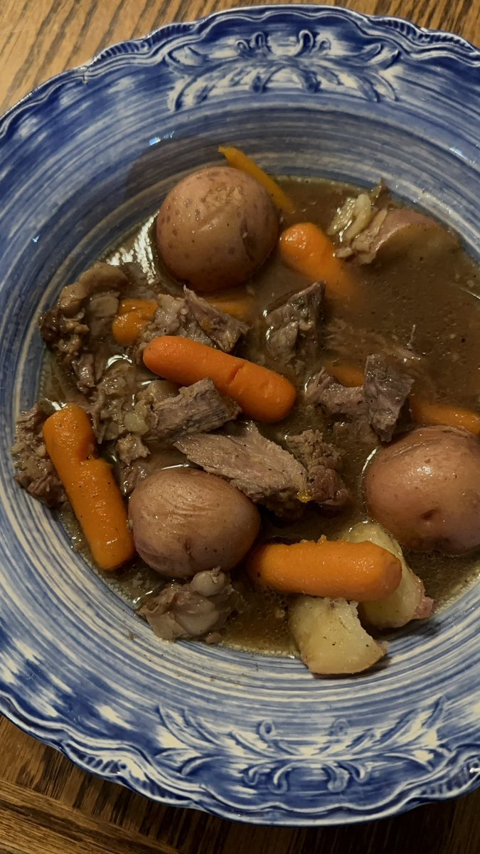 Pot roast be roasting 😀 I am the house Chef 👩‍🍳