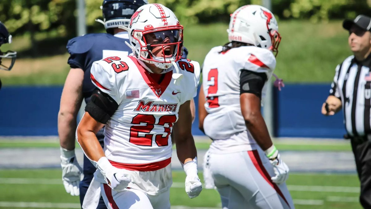 After a great talk with <a href="/CoachMWillis/">Mike Willis</a> I’m blessed to receive a D1 offer from The University of Marist 
<a href="/CoachTJWeyl/">TJ Weyl</a> <a href="/COACH217ROLAND/">Travis Roland</a> <a href="/CamdenRecruits/">Camden FB Prospects</a> <a href="/JeffHerron19/">Jeff Herron</a>
<a href="/jeremevendette/">Jereme Vendette, MS, LAT, ATC</a> <a href="/JMThompson12/">Coach Thompson</a>
<a href="/QBOCCoachAlford/">Grant Alford</a>