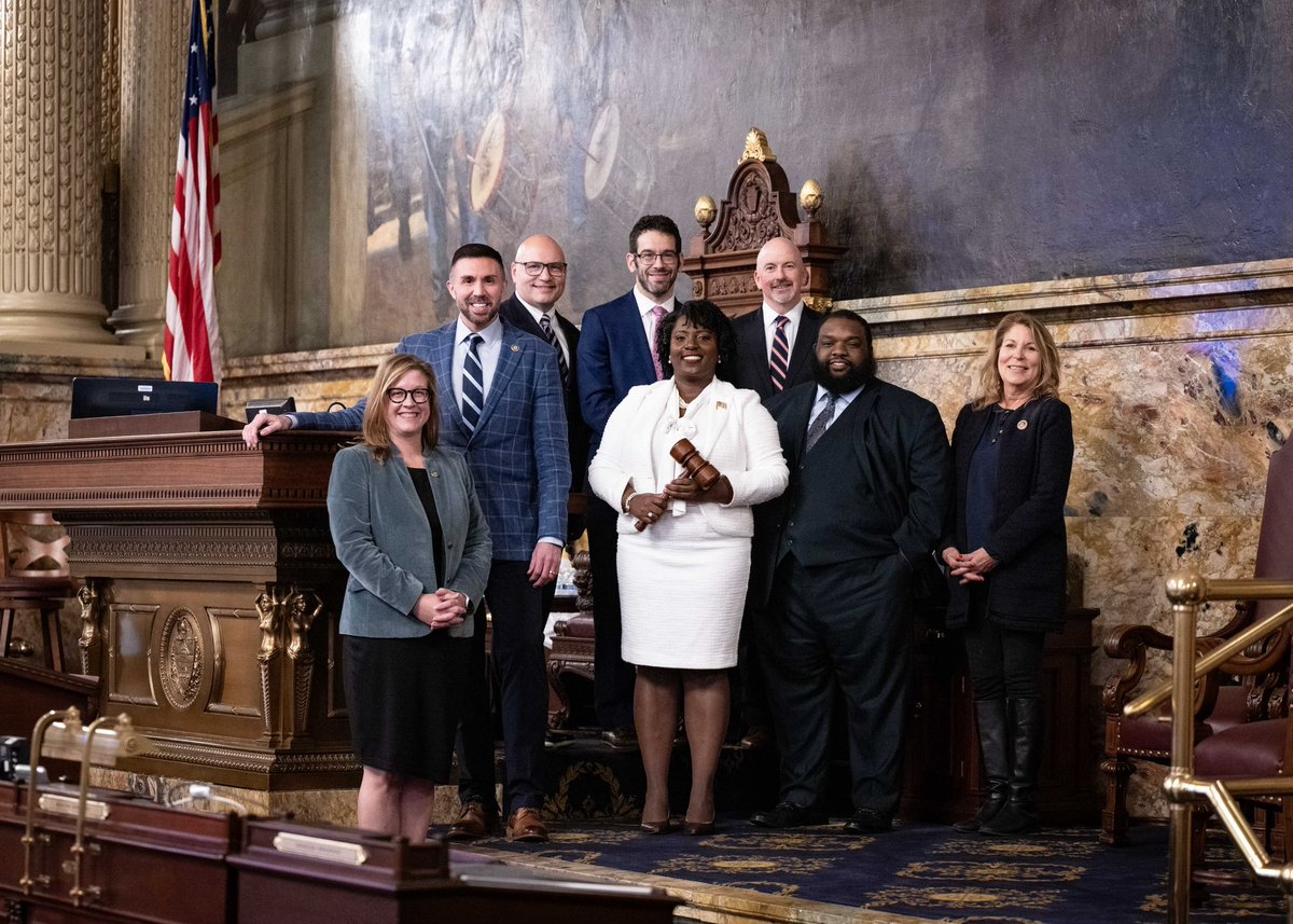 Jordan A. Harris (@repharris) on Twitter photo Today <a href="/PaHouseDems/">PA House Democrats</a> officially selected their Leadership team for the 2024-25 session when we will again be in the majority. I’m so proud and honored to have been chosen to serve another term as <a href="/PA_HouseApprops/">PA House Appropriations (D)</a> chairman to help deliver a budget that works for the people of PA! Today <a href="/PaHouseDems/">PA House Democrats</a> officially selected their Leadership team for the 2024-25 session when we will again be in the majority. I’m so proud and honored to have been chosen to serve another term as <a href="/PA_HouseApprops/">PA House Appropriations (D)</a> chairman to help deliver a budget that works for the people of PA!