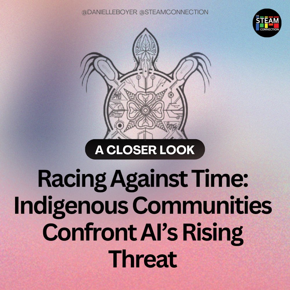 An Indigenous perspective on AI and the harm it can cause on our communities (a thread, made by me)