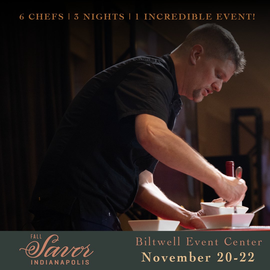 In case you missed it: the Fall Savor menus are HERE! Get your tastebuds tingling and check out what one-time-only dishes have been created just for you by Indianapolis's top chefs. Tickets are going fast, so reserve your seat today! ow.ly/SX8850U5cFu
