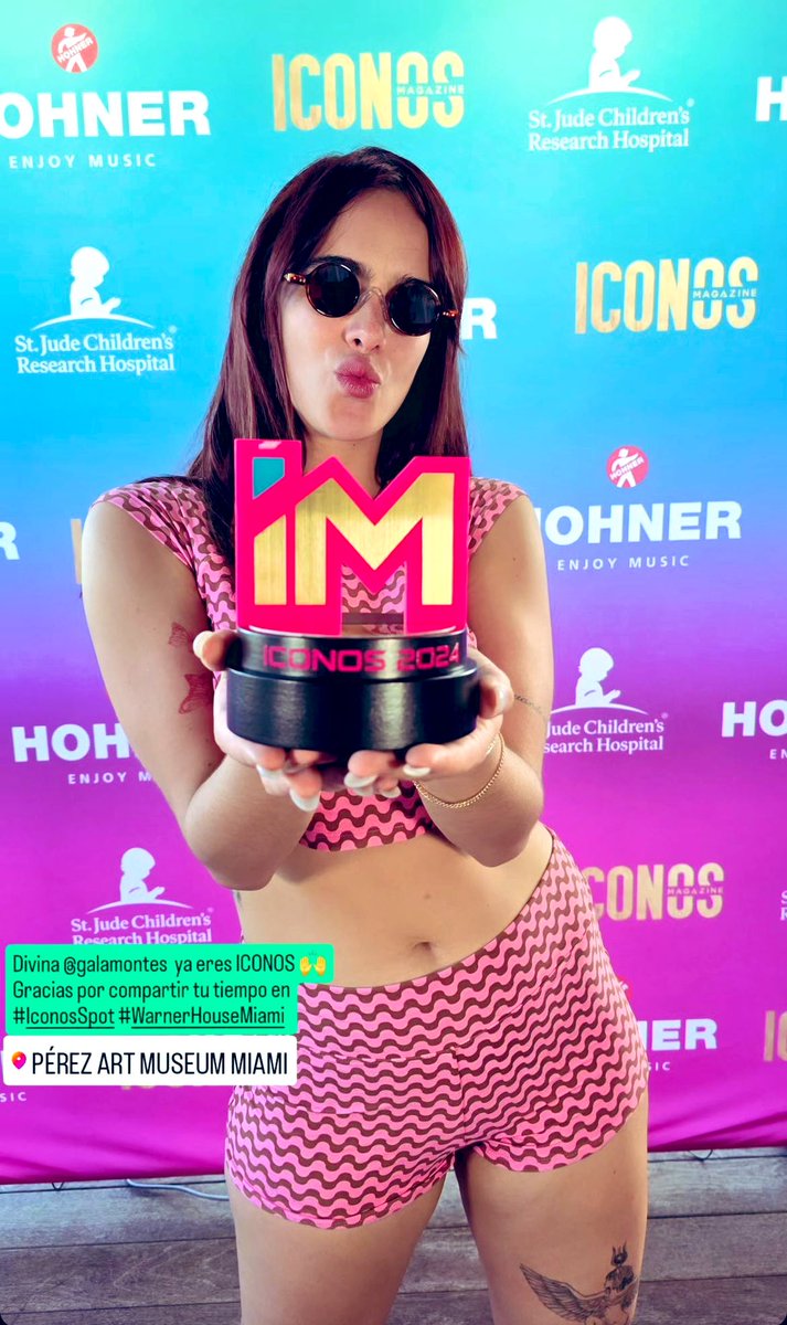 itzeluki's tweet photo. ÍCONO 😎❤️🩹 🎵 mientras tanto ella sigue brillando ✨ 💫
#GalaMontes #Garime #WarnerMusic #IconosMagazine #Miami #GalaMusic https://t.co/vIXGQCXHdl