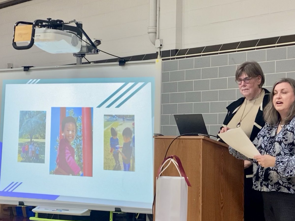 debaenem's tweet photo. I’m fortunate to work with one of the greatest preschool teams on the planet. Wonderful job sharing with our school board tonight. https://t.co/eCEcDiHmf8
