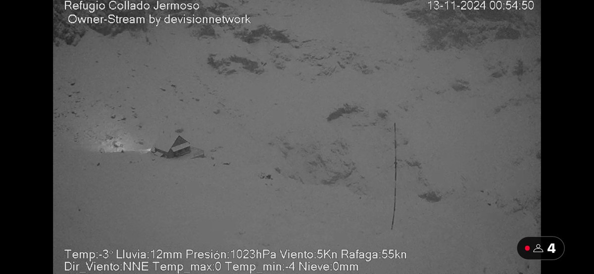 deVISIONnetwork's tweet image. Los Alpes suizos?? Que va !!ahora mismo en el refugio de #colladojermoso. #picosdeeuropa #Spain y desde nuestra webcam en directo youtube.com/live/4IStwAnyX…
@tiempobrasero  @ElTiempo_tve @lasextameteo @apuntoratge @AEMET_Esp