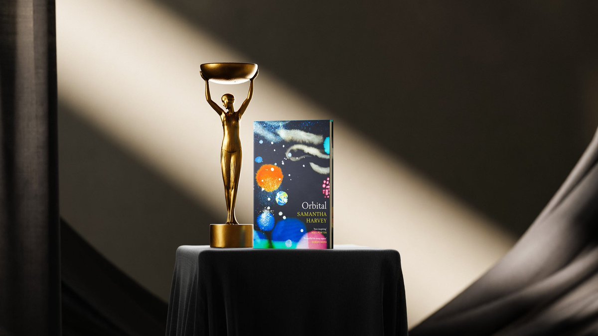 Congrats to Samantha Harvey on winning the 2024 #bookerprize for her novel. I just finished this novel and her prose weightlessly transports you to a space station in low Earth orbit for 16 sunrises and 16 sunsets over 24 hours.