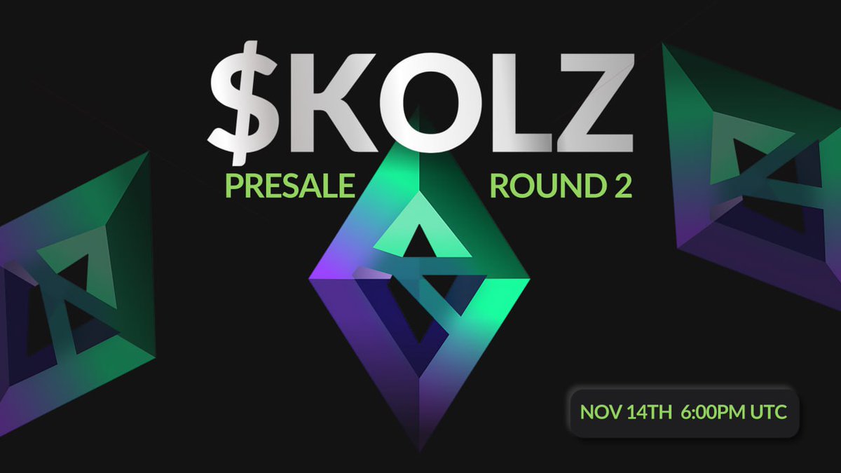⚡️ THIS IS IT! ⚡️

We’re down to the final HOUR! ⏳ Round 2 of the $KOLZ presale is about to begin—your LAST shot at the discounted price. Don’t miss out! 🚀

🗓 Nov 14th, 6:00 PM UTC
📍 <a href="/TheGemPad/">𝗚𝗲𝗺𝗣𝗮𝗱</a> 

Round 1 sold out in hours; don’t get left behind in Round 2! 🚀

🔗