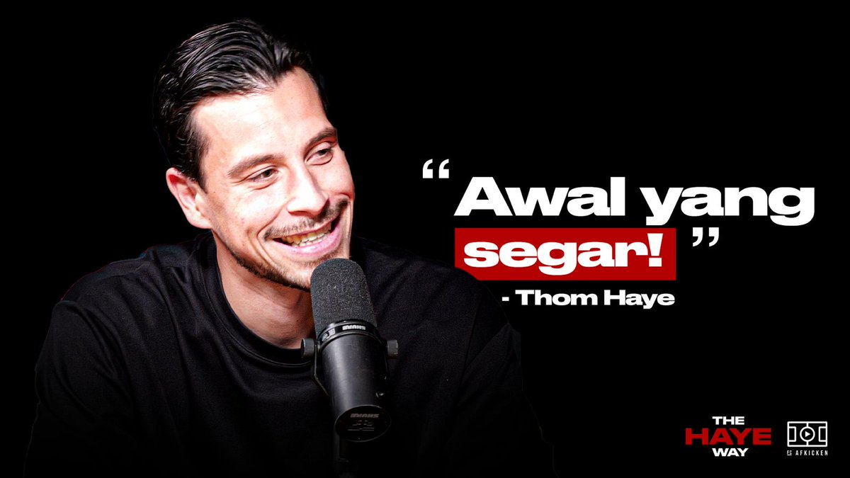 Episode pertama dari The Haye Way sekarang sudah tersedia secara online! Tonton sekarang di YouTube atau dengarkan di Spotify! 🎙️

Spotify: open.spotify.com/episode/4VXwCa…
YouTube : youtube.com/watch?v=6E0JXS…