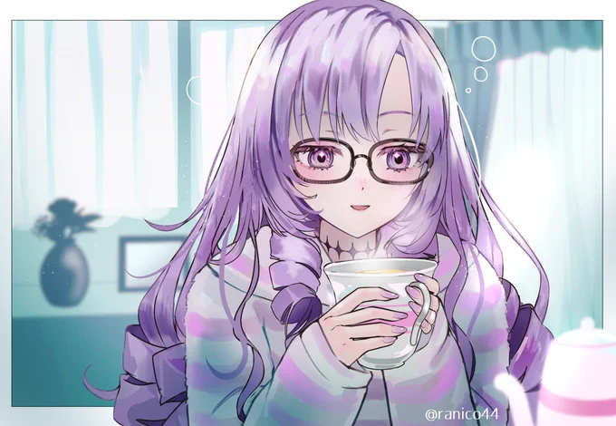 寒い朝なサロメ嬢#サロメ百万展 
