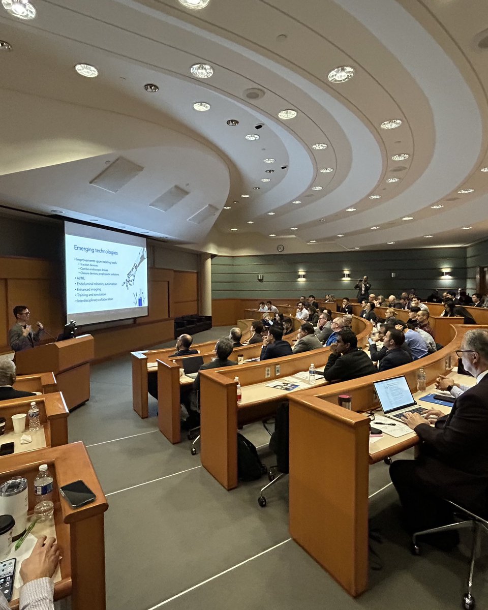 Austin Chiang, MD MPH FASGE FACG (@austinchiangmd) on Twitter photo “We have surgeons and GIs in this room and it’s collegial now…but to move this space forward, we need open conversations between silos to introduce tech, revamp training, secure reimbursement” 👀
<a href="/ClevelandClinic/">Cleveland Clinic</a> ESD/Endorobotics Symposium. TYSM <a href="/amitbhattMD/">Amit Bhatt MD</a> <a href="/EmreGorgunMD/">Emre Gorgun</a> 🙏 “We have surgeons and GIs in this room and it’s collegial now…but to move this space forward, we need open conversations between silos to introduce tech, revamp training, secure reimbursement” 👀
<a href="/ClevelandClinic/">Cleveland Clinic</a> ESD/Endorobotics Symposium. TYSM <a href="/amitbhattMD/">Amit Bhatt MD</a> <a href="/EmreGorgunMD/">Emre Gorgun</a> 🙏