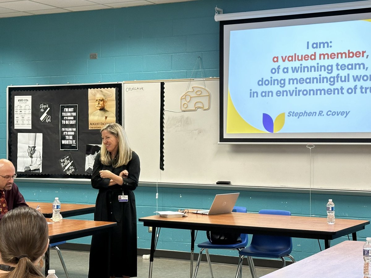 Listening to the absolute BEST leaders sharing their experience with aspiring leaders about building their team and empowering others. #CCISDLearns