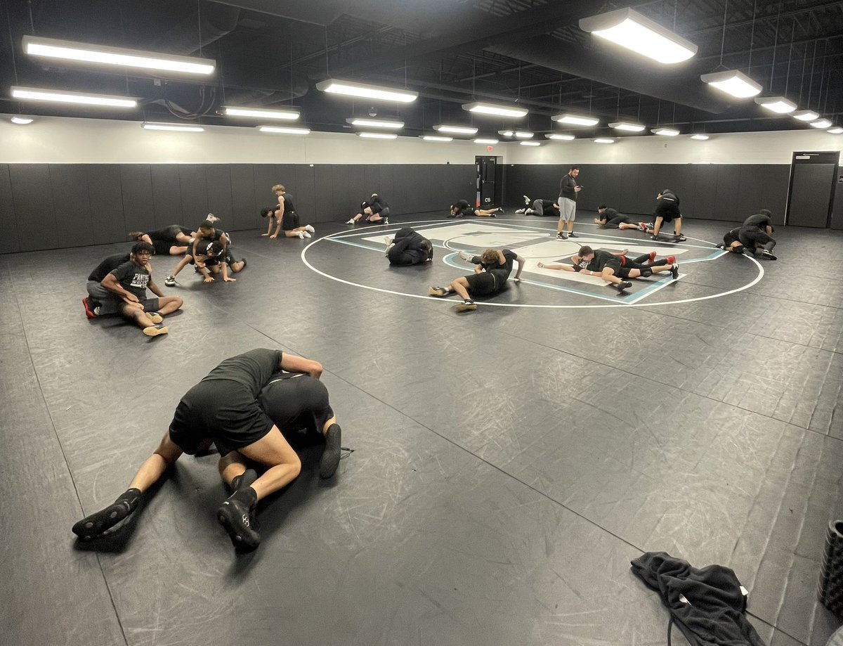 Top work Tuesday!!! #pantherwrestling