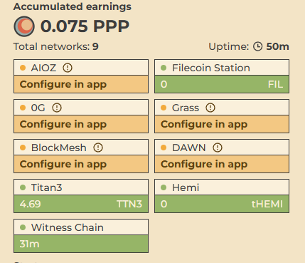 还真有人把聚合挖矿做出来了
可以一键跑grass、blcokmesh、dawn
而且还是你自己设置你自己的账户