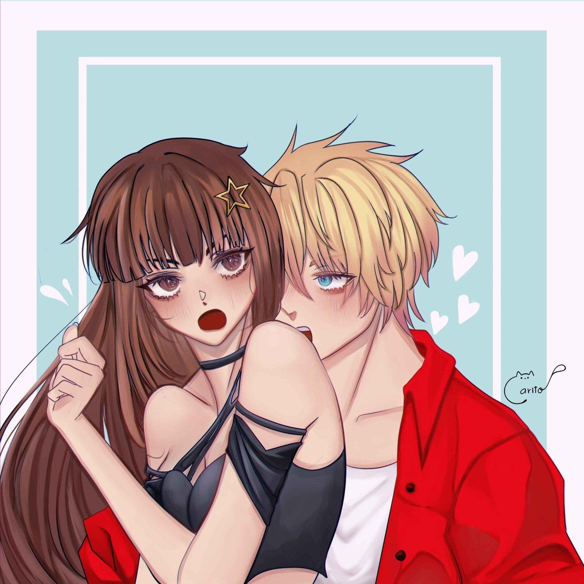 Carito_uvur's tweet photo. Couple Comms! 💖

Slots available for November~

#digitalart #ArtistOnX https://t.co/AHg5MYvmQC