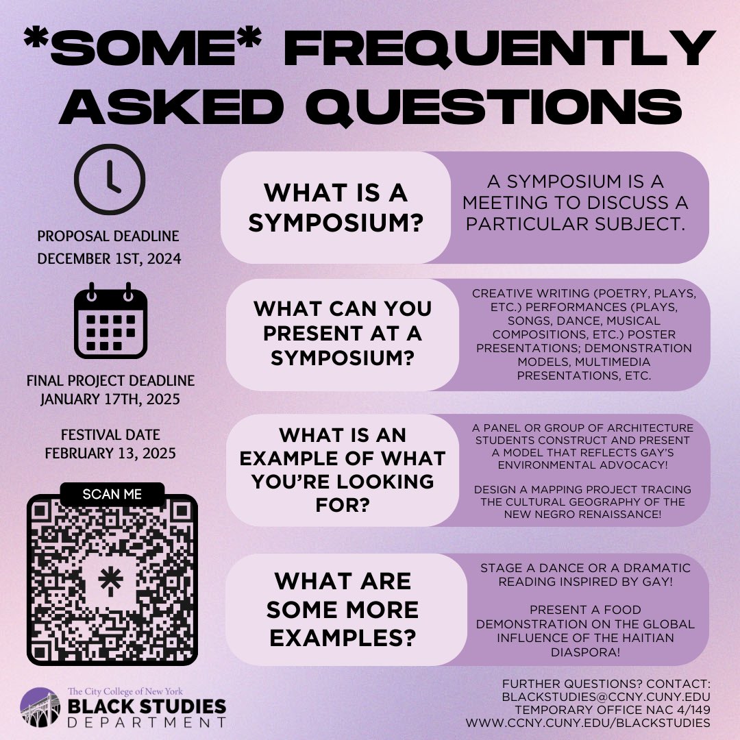 Black Studies Department at CCNY tweet media