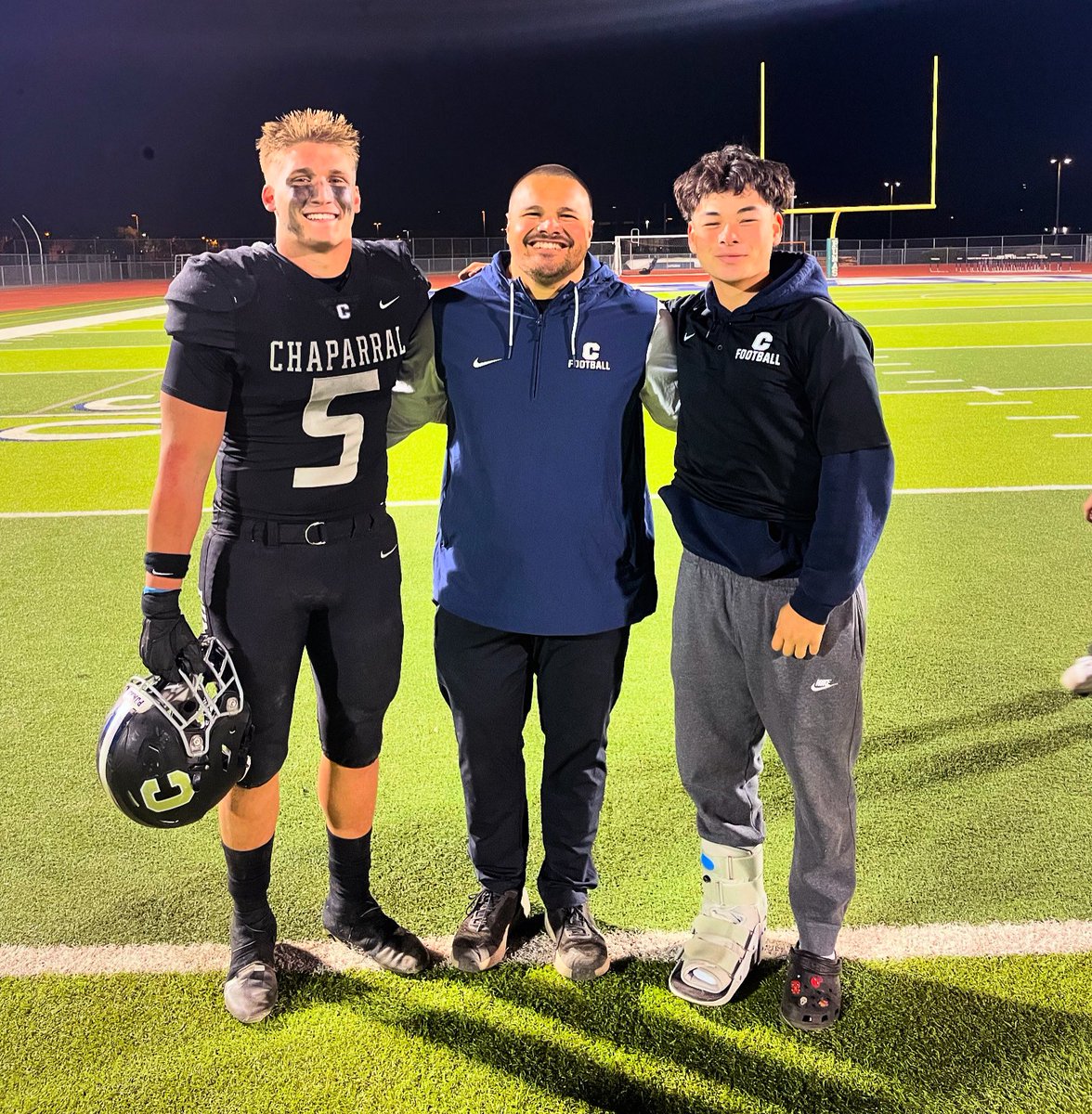 That’s a wrap on year 11 ☑️ I’ll cherish these two seniors and the journey we went on together the last two years. This is just the start of many great things to come for these two. Love you @SelwayJustin and <a href="/Jake_dofelmire/">Jake</a> thank you for the impact you made on <a href="/chaparralpumafb/">Chaparral Puma Football</a>.