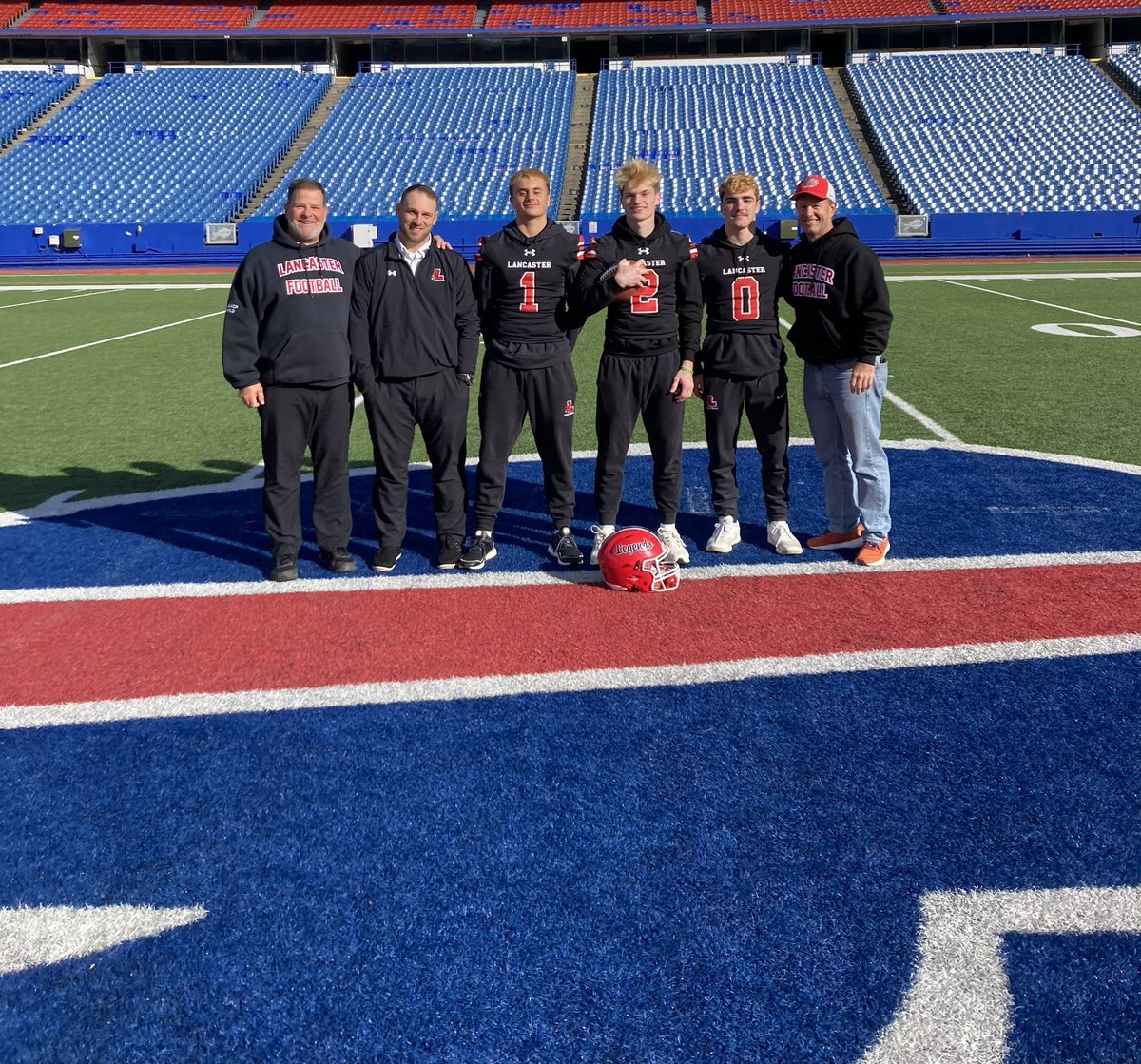 A few pictures of our captains <a href="/HighmarkStadm/">Highmark Stadium</a> for media day !