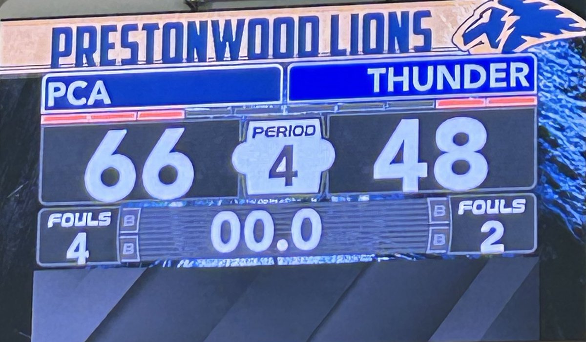 jmclarks's tweet photo. The @PCAAthletics Boys Basketball team defeated the Dallas Thunder 66-48 tonight in their home opener. The Lions were led by Josh Massingale with 26 pts, Blake Dinkins with 22 pts, Evan Duncan with 9 pts, and Eli Gray with 7 pts. Good team effort tonight! 🦁💪🏻 https://t.co/ROy4bHQUrm